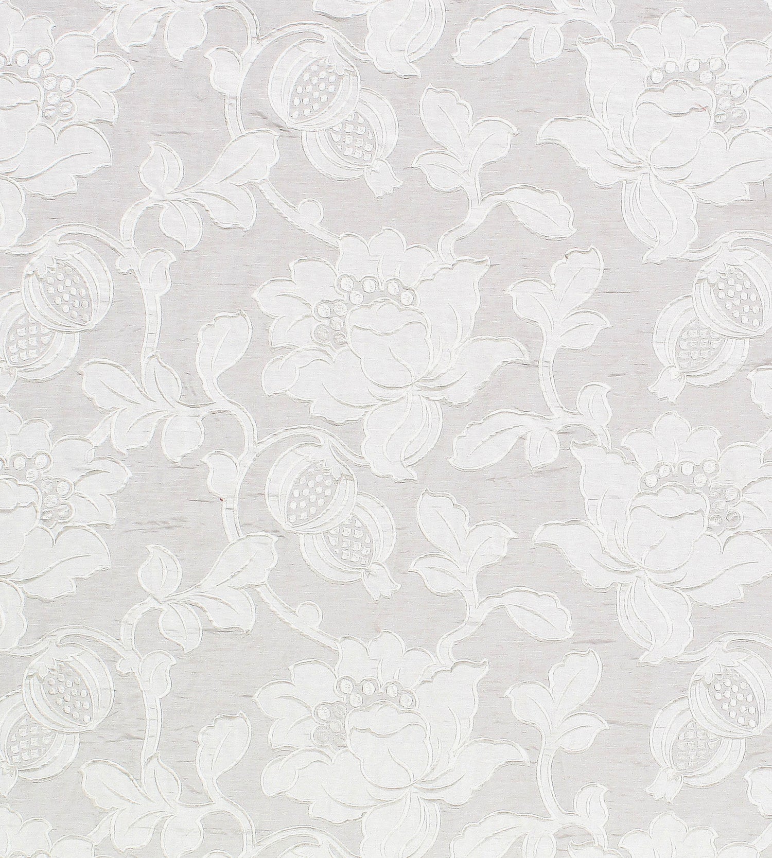 Granada fabric in ivory color - pattern number R4 0001REM0 - by Scalamandre in the  collection