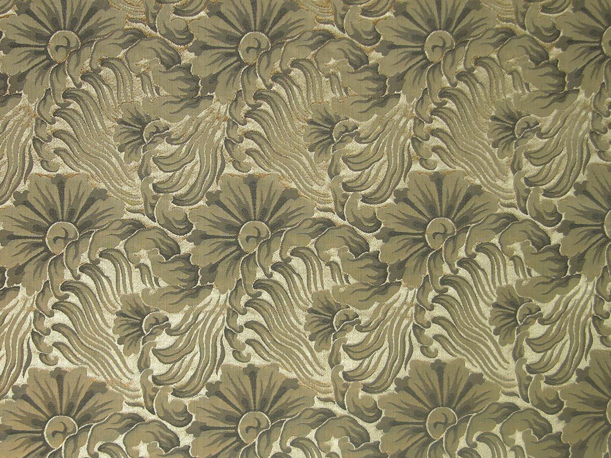 Damask Rafael fabric in black color - pattern number RA 00011711 - by Scalamandre in the Old World Weavers collection