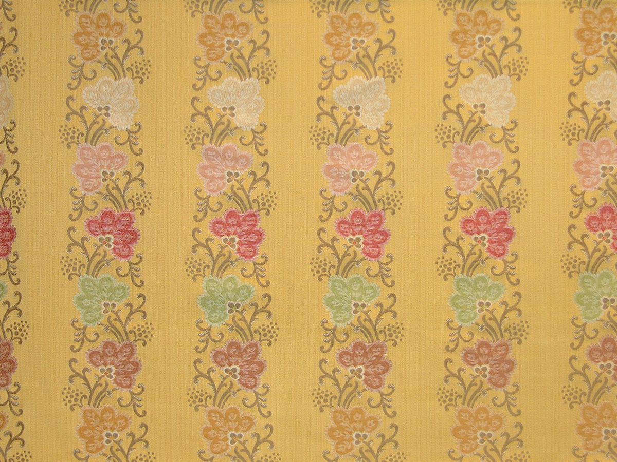 Fleur fabric in multi maize color - pattern number RA 00021957 - by Scalamandre in the Old World Weavers collection