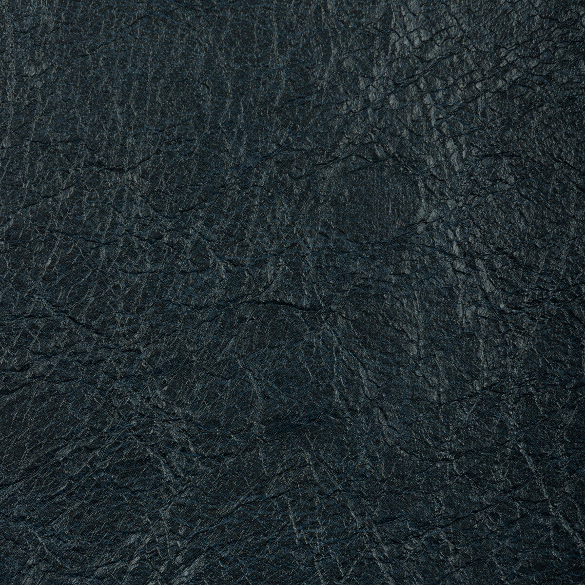 Reboot fabric in ink color - pattern number REBOOT.50.0 - by Kravet Contract in the Evolve Faux Leather collection