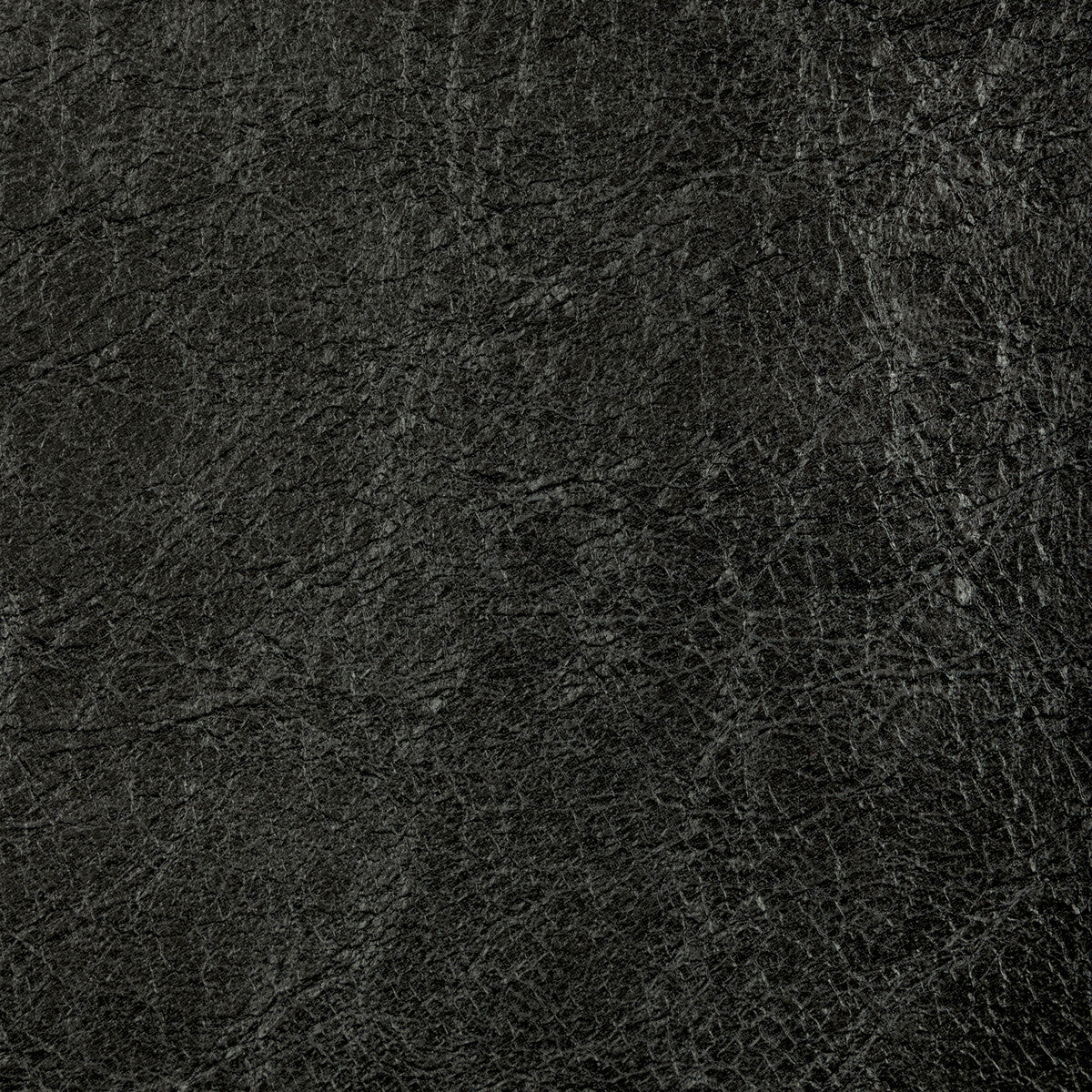 Reboot fabric in midnight color - pattern number REBOOT.8.0 - by Kravet Contract in the Evolve Faux Leather collection