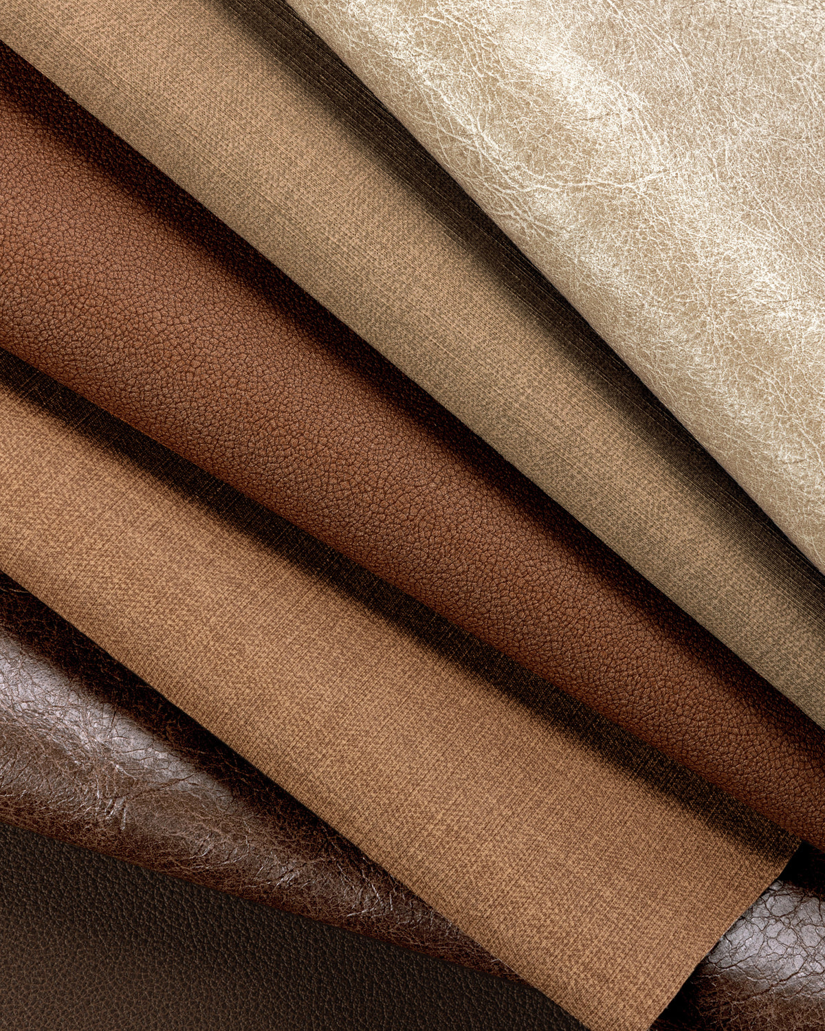 Reset fabric in Cacao color - pattern number RESET.66.0 - by Kravet Contract in the Evolve Faux Leather collection