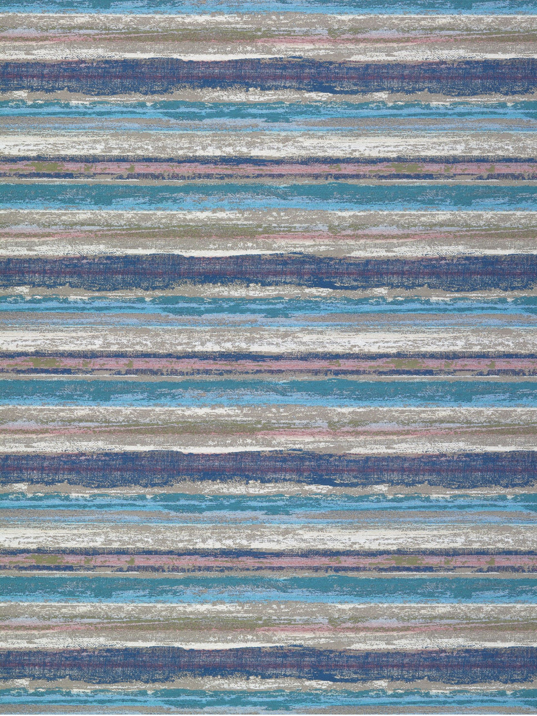 Stria fabric in turquoise marine color - pattern number RH 00012096 - by Scalamandre in the Old World Weavers collection