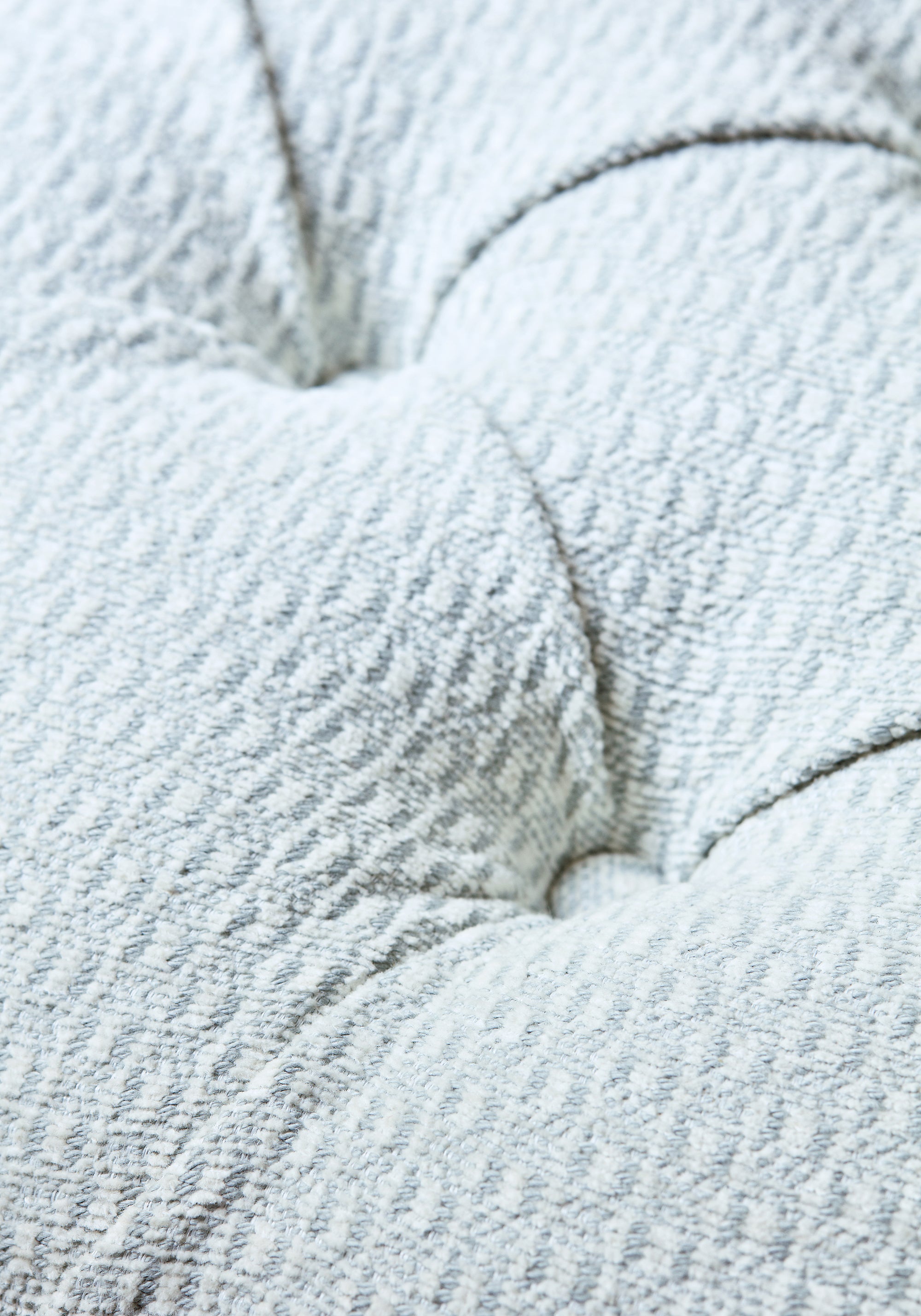 Detailed view of Emilie woven fabric in mineral color - pattern number W789141 by Thibaut in the Reverie collection