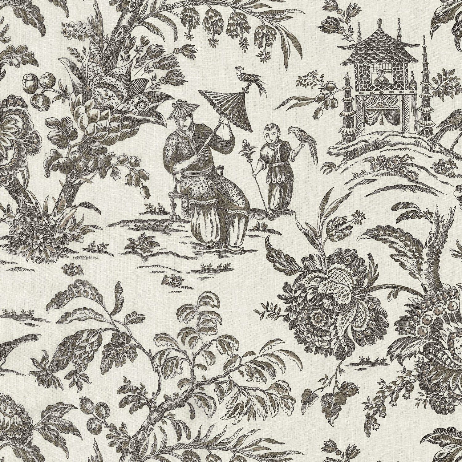 Sagwa fabric in 97 color - pattern number Sagwa97J6931 - by JF Fabrics in the Windsong collection