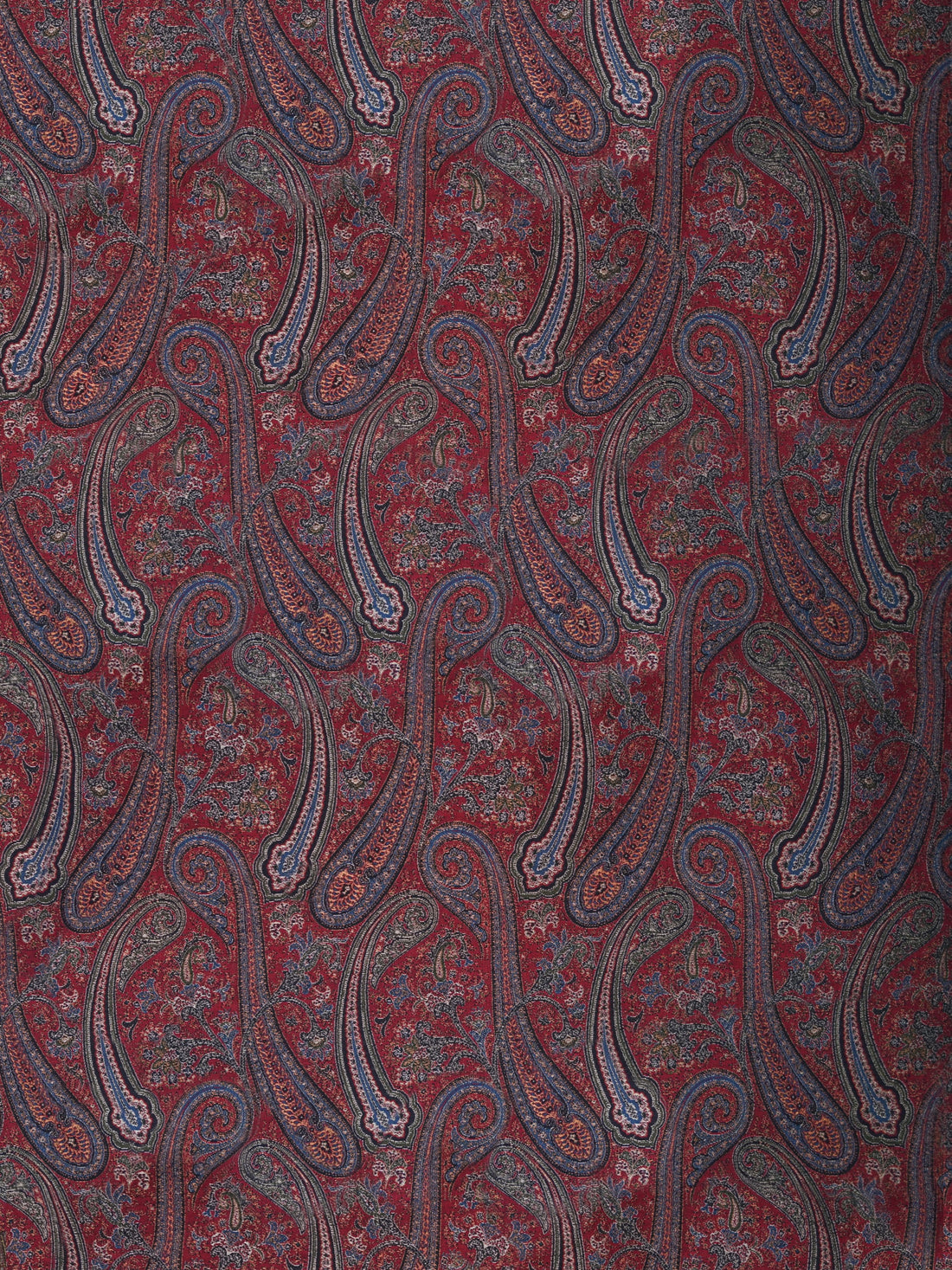 Punjab fabric in red color - pattern number SB 00011908 - by Scalamandre in the Old World Weavers collection