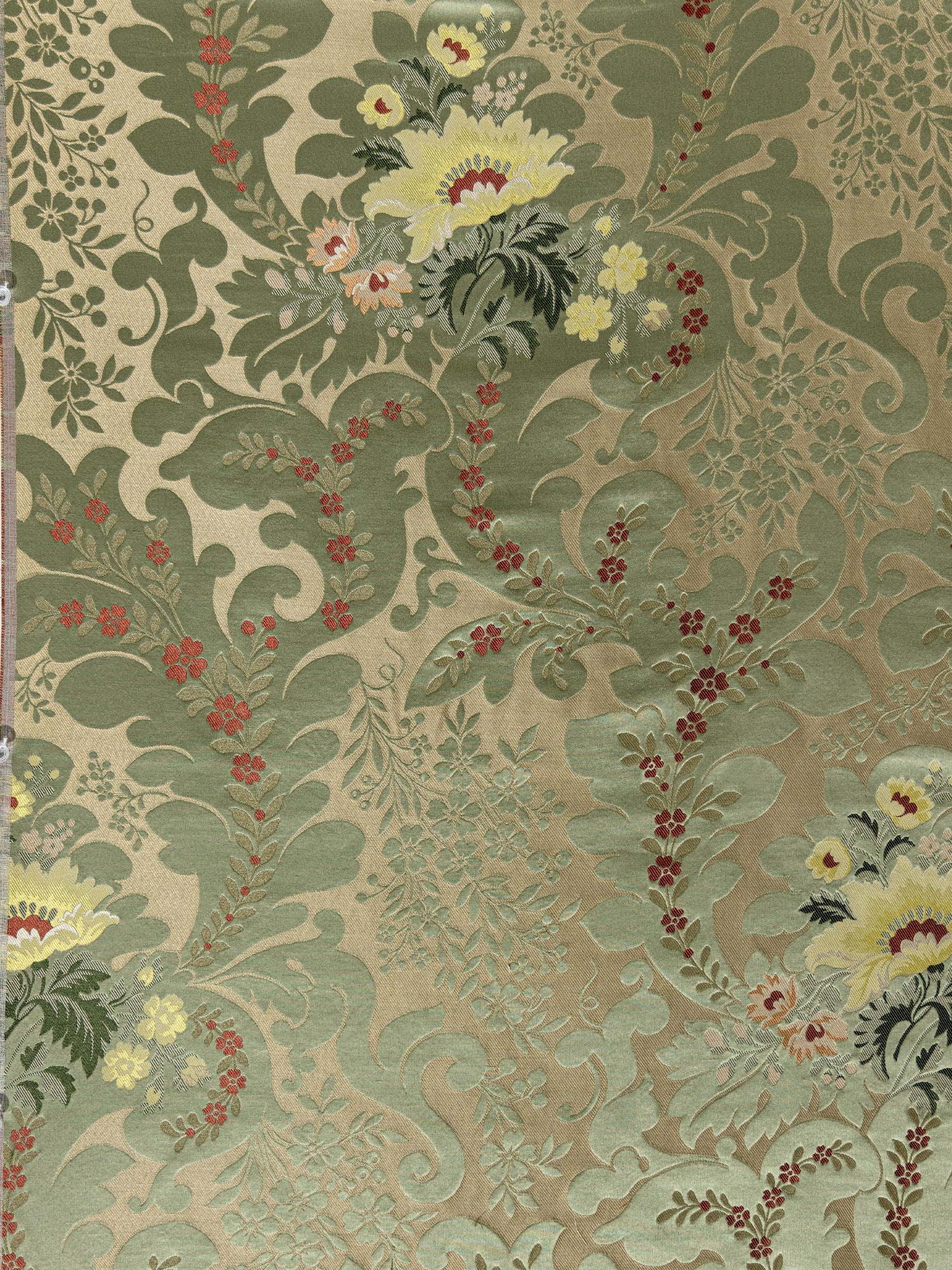 Rimini fabric in celadon color - pattern number SB 00022473 - by Scalamandre in the Old World Weavers collection