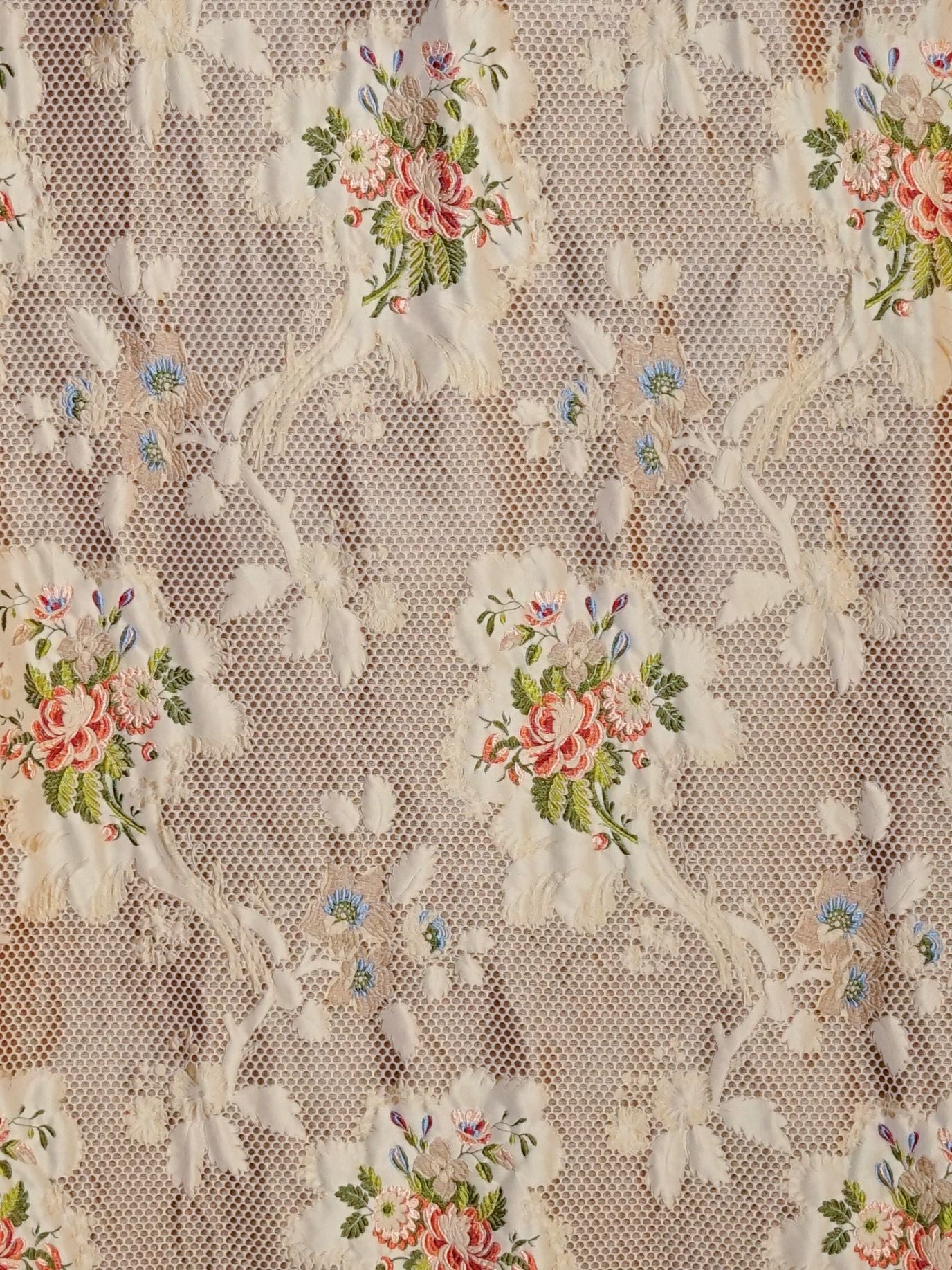 Frullino fabric in taupe color - pattern number SB 00069451 - by Scalamandre in the Old World Weavers collection