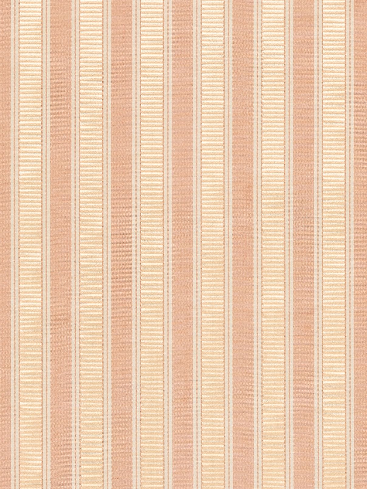 Shirred Stripe fabric in peach and beige color - pattern number SC 0001121M - by Scalamandre in the Scalamandre Fabrics Book 1 collection