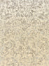 Palladio Velvet Damask fabric in antique silver color - pattern number SC 000116592 - by Scalamandre in the Scalamandre Fabrics Book 1 collection
