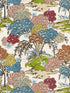 Sea Of Trees Print fabric in sunrise color - pattern number SC 000116627 - by Scalamandre in the Scalamandre Fabrics Book 1 collection