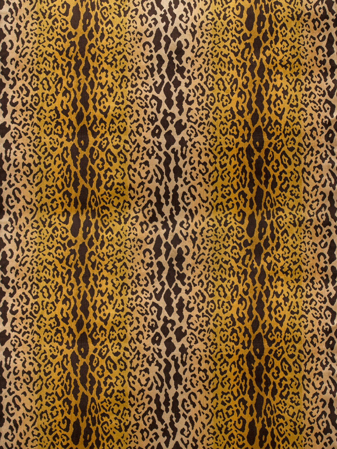 Leopardo fabric in ivory, gold and black color - pattern number SC 000126168MM - by Scalamandre in the Scalamandre Fabrics Book 1 collection