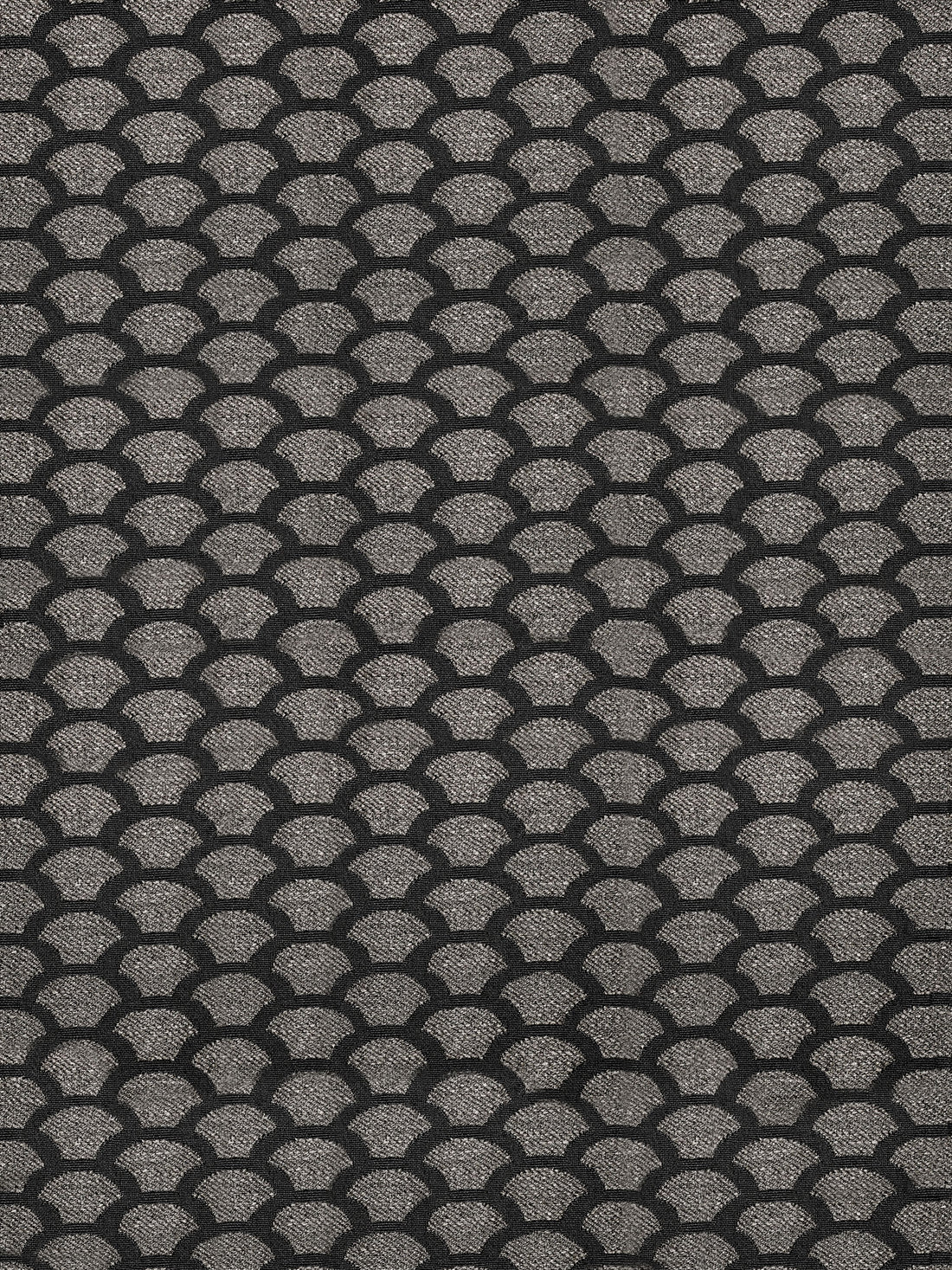 Poseidon fabric in graphite color - pattern number SC 000126972 - by Scalamandre in the Scalamandre Fabrics Book 1 collection