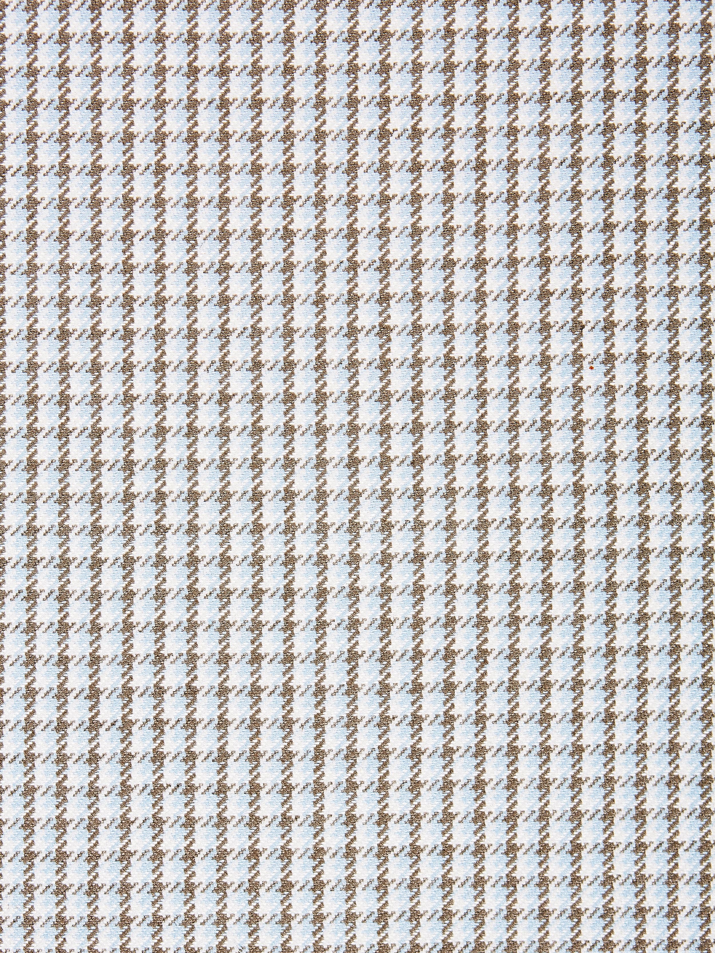 Tattersall Check fabric in sky color - pattern number SC 000127013 - by Scalamandre in the Scalamandre Fabrics Book 1 collection