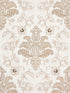 Isabella Embroidery fabric in champagne color - pattern number SC 000127033 - by Scalamandre in the Scalamandre Fabrics Book 1 collection