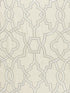 Damascus Embroidery fabric in alabaster color - pattern number SC 000127073 - by Scalamandre in the Scalamandre Fabrics Book 1 collection