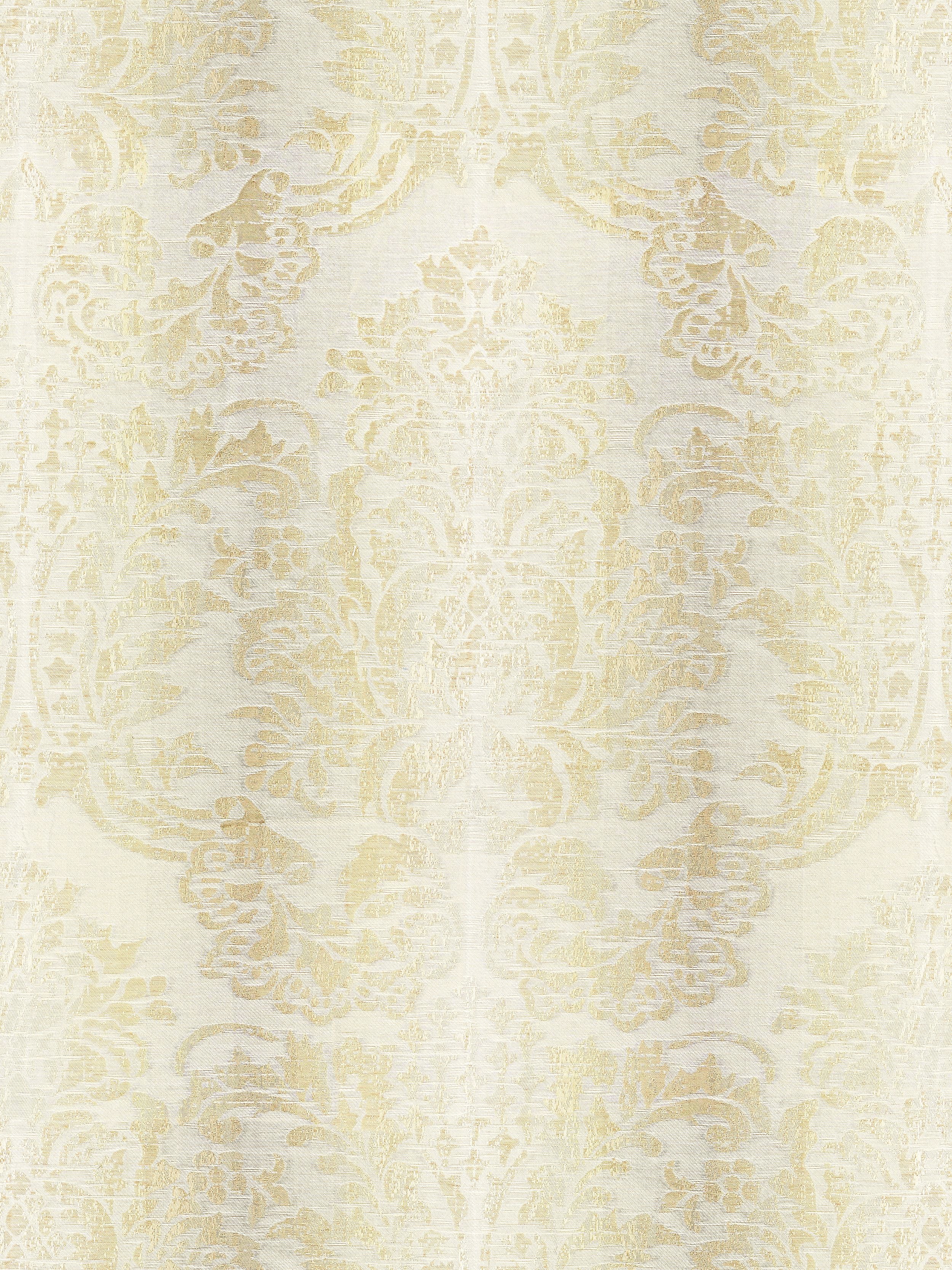 Sorrento Linen Damask fabric in parchment color - pattern number SC 000127093 - by Scalamandre in the Scalamandre Fabrics Book 1 collection