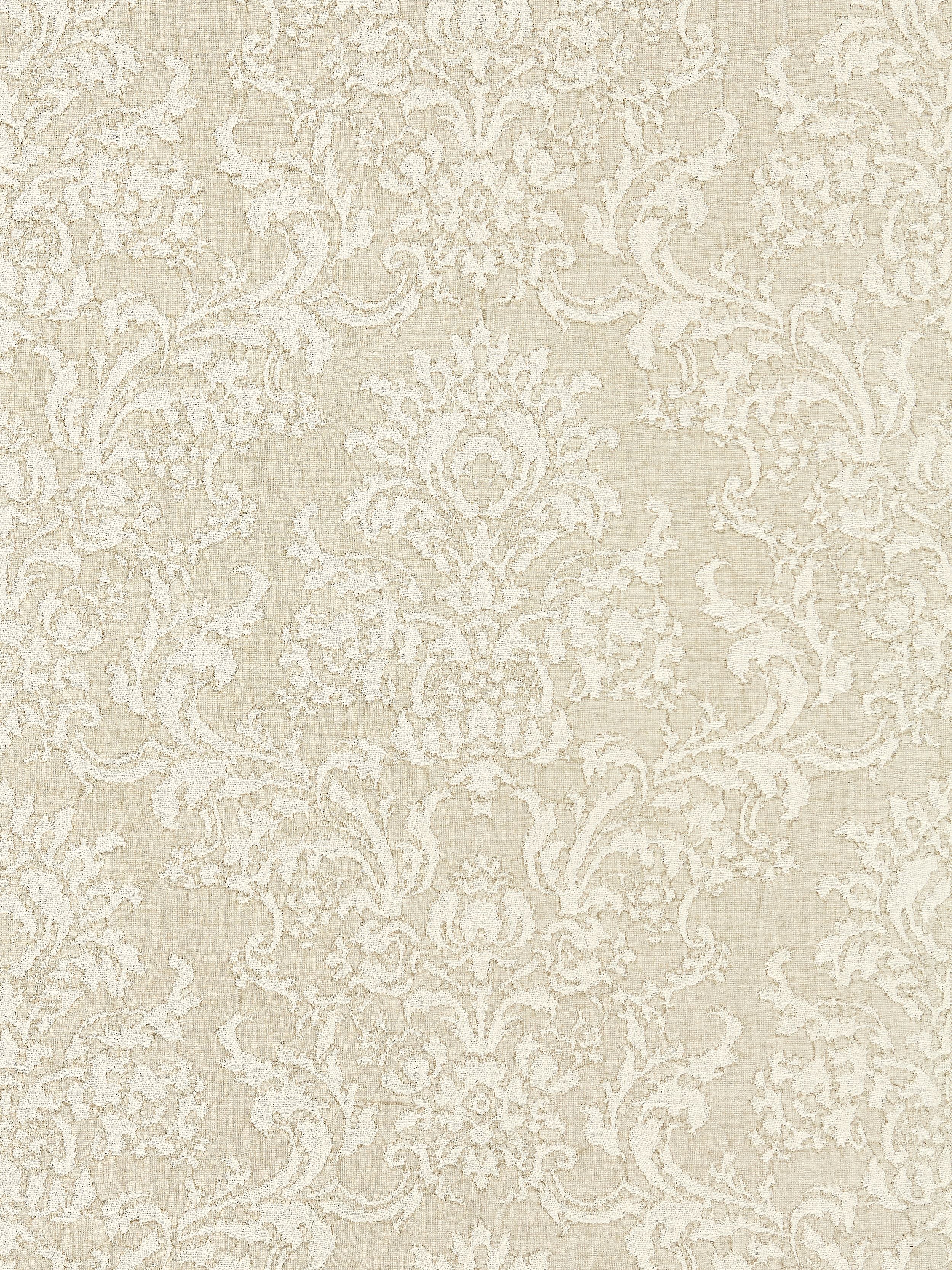 San Luca Damask fabric in alabaster color - pattern number SC 000127094 - by Scalamandre in the Scalamandre Fabrics Book 1 collection