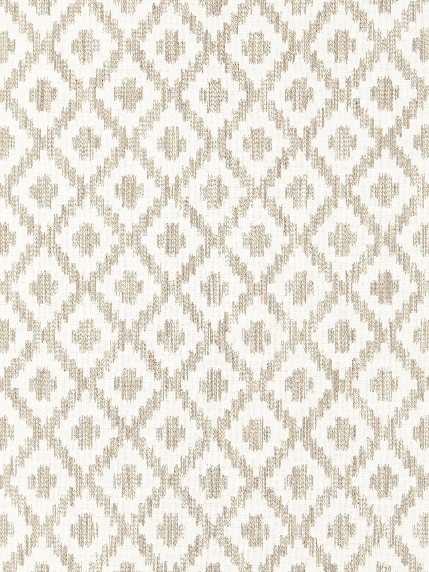 Malay Ikat Weave fabric in flax color - pattern number SC 000127098 - by Scalamandre in the Scalamandre Fabrics Book 1 collection