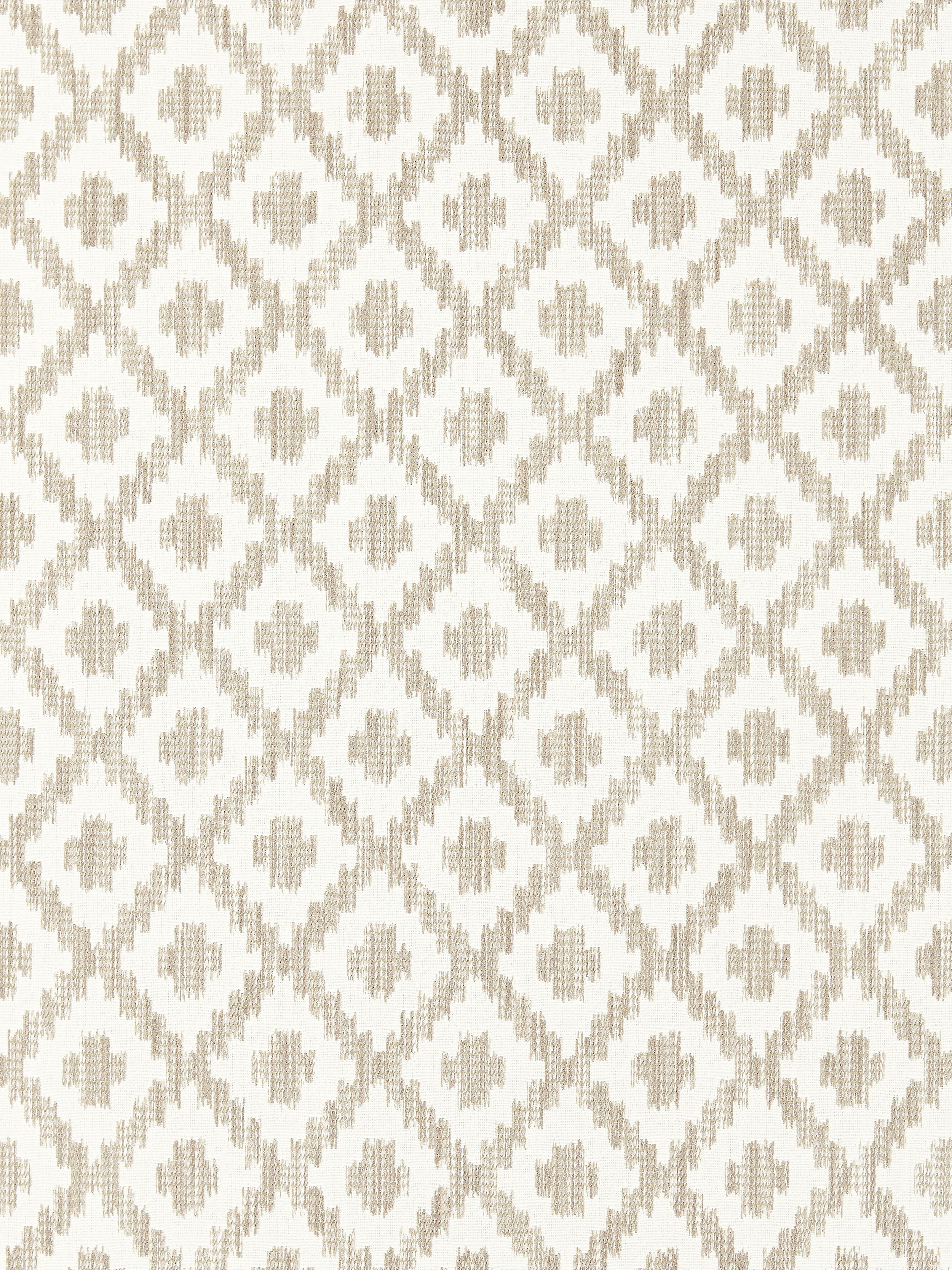 Malay Ikat Weave fabric in flax color - pattern number SC 000127098 - by Scalamandre in the Scalamandre Fabrics Book 1 collection
