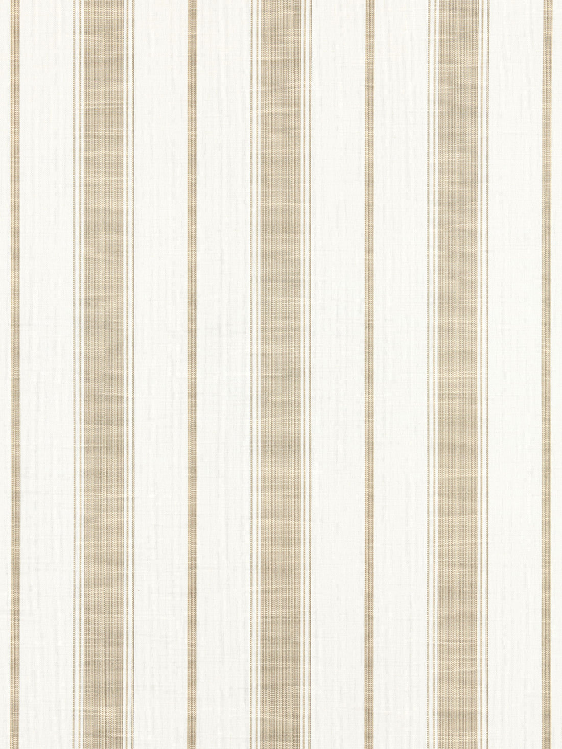Sconset Stripe fabric in linen color - pattern number SC 000127110 - by Scalamandre in the Scalamandre Fabrics Book 1 collection