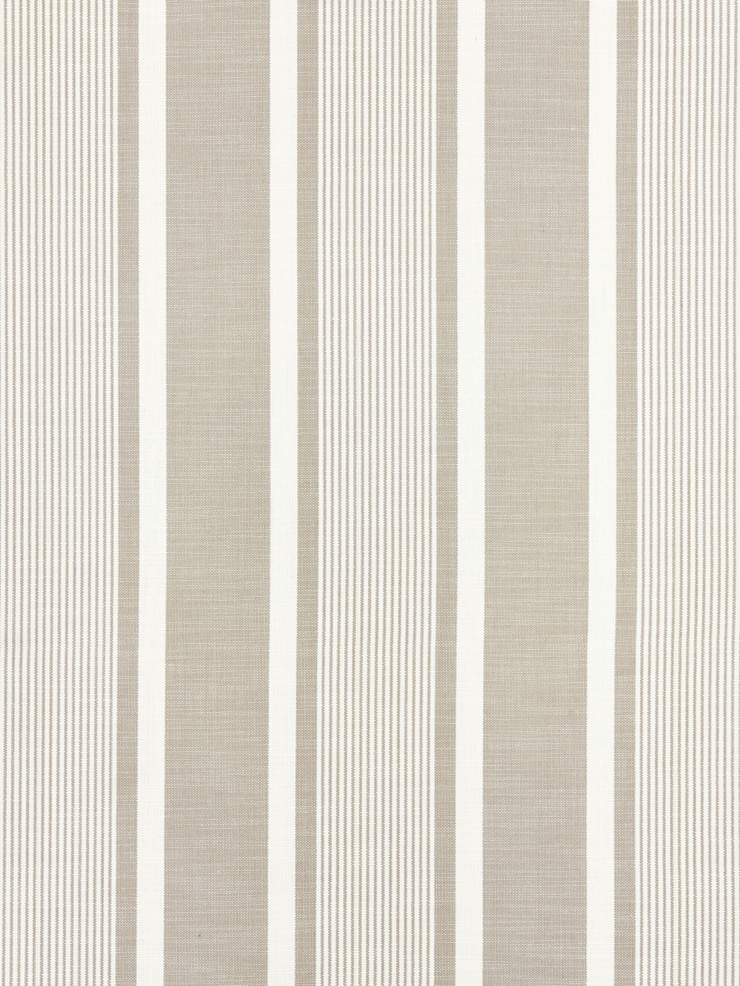 Wellfleet Stripe fabric in linen color - pattern number SC 000127111 - by Scalamandre in the Scalamandre Fabrics Book 1 collection