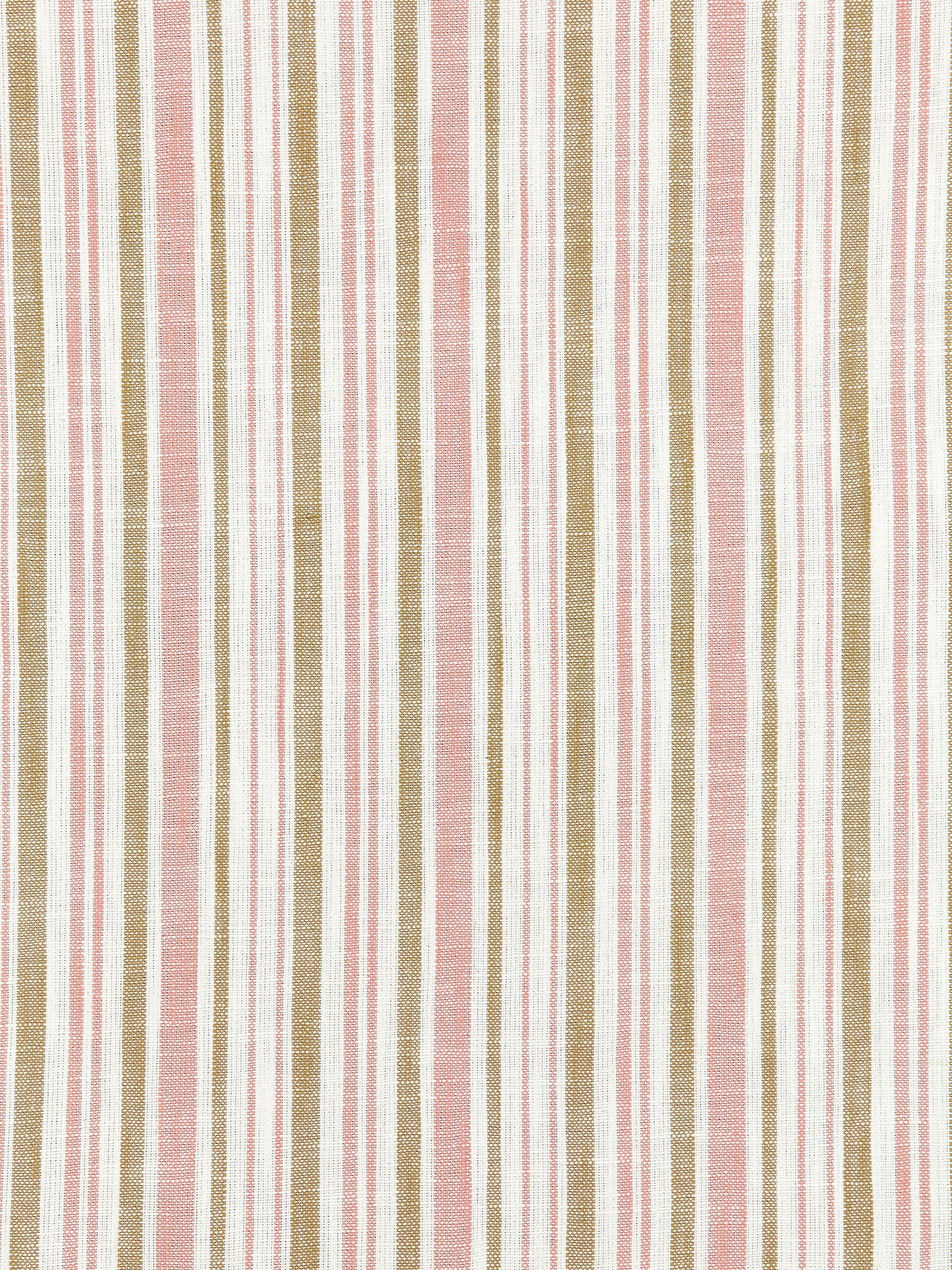 Pembroke Stripe fabric in pink sand color - pattern number SC 000127116 - by Scalamandre in the Scalamandre Fabrics Book 1 collection