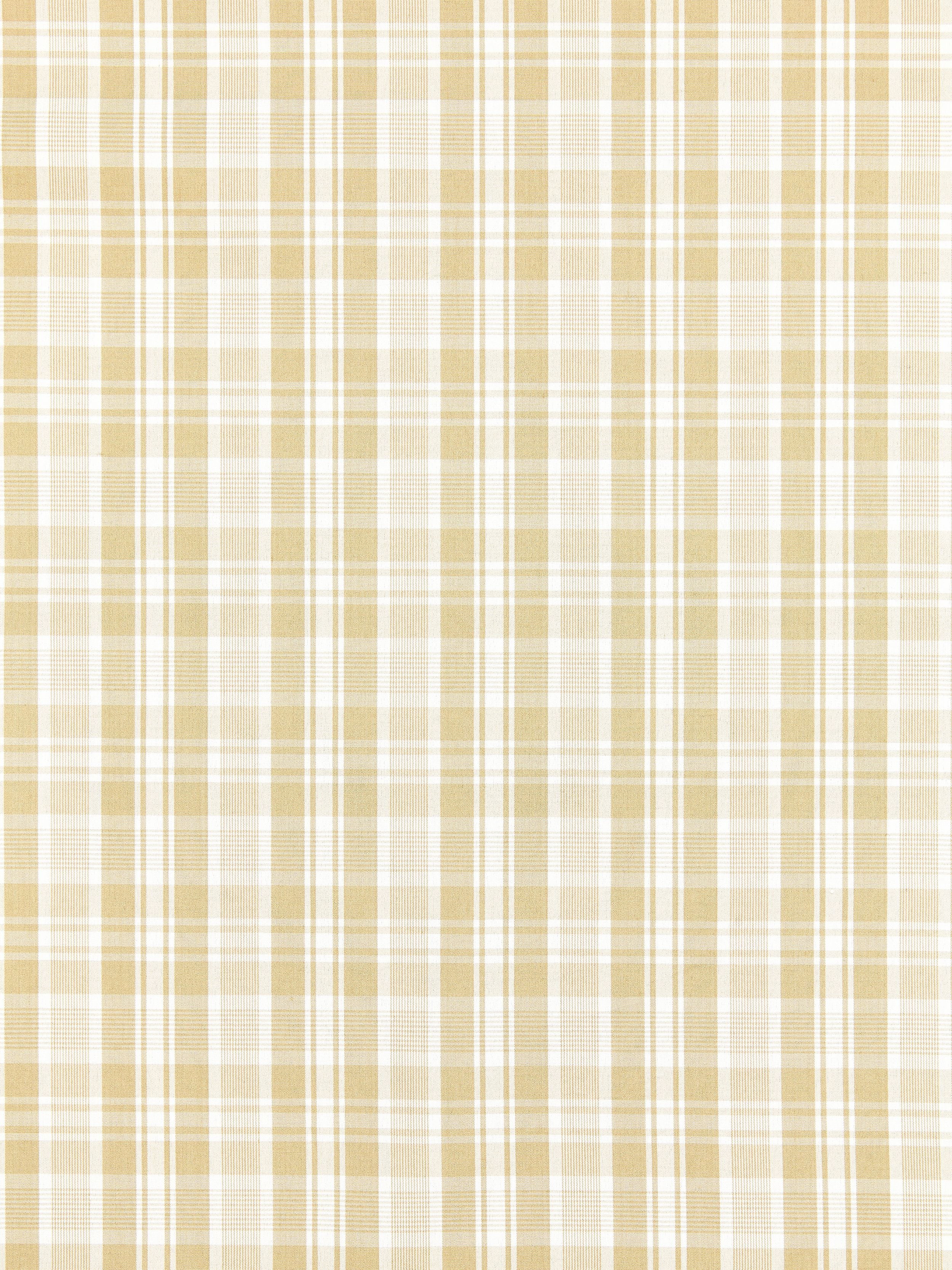 Preston Cotton Plaid fabric in camel color - pattern number SC 000127122 - by Scalamandre in the Scalamandre Fabrics Book 1 collection
