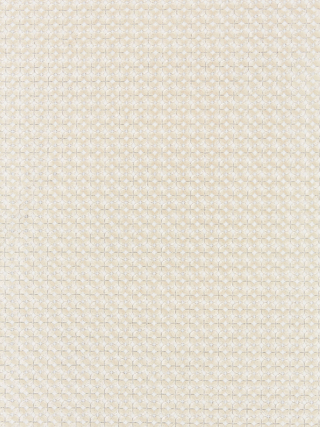 Floret Embroidery fabric in champagne color - pattern number SC 000127133 - by Scalamandre in the Scalamandre Fabrics Book 1 collection