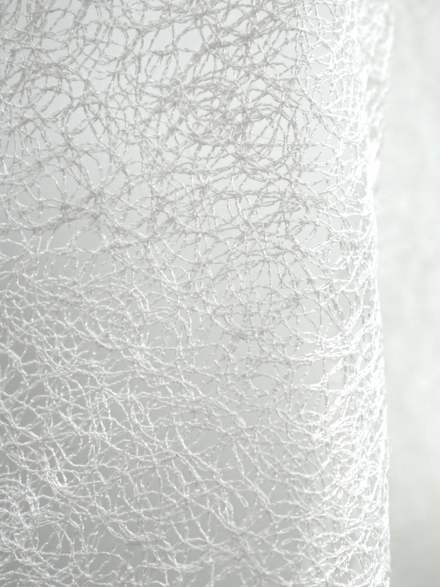 Modern Lace fabric in snow color - pattern number SC 000127146 - by Scalamandre in the Scalamandre Fabrics Book 1 collection
