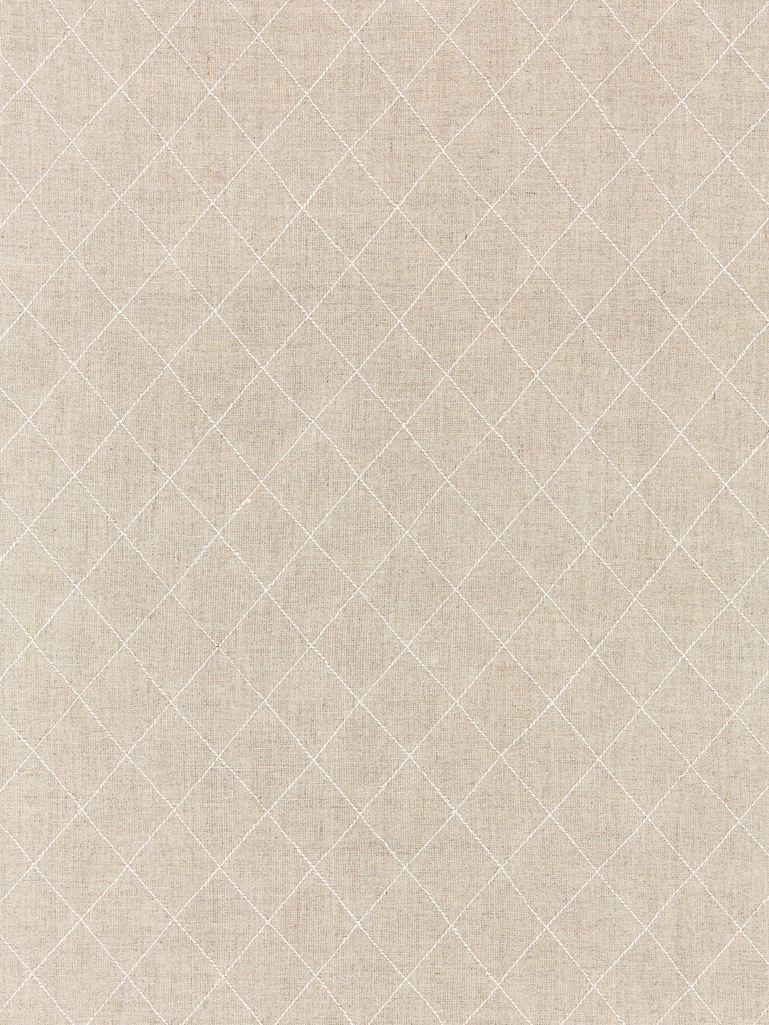 Counterpane fabric in natural color - pattern number SC 000127150 - by Scalamandre in the Scalamandre Fabrics Book 1 collection