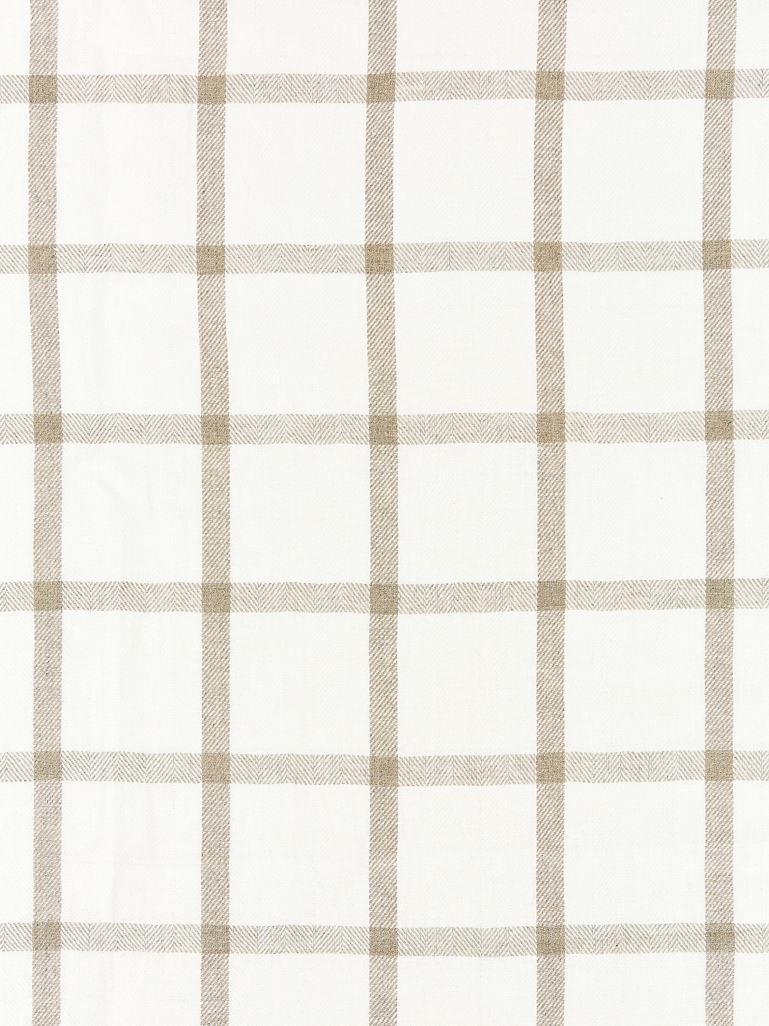 Wilton Linen Check fabric in linen color - pattern number SC 000127152 - by Scalamandre in the Scalamandre Fabrics Book 1 collection