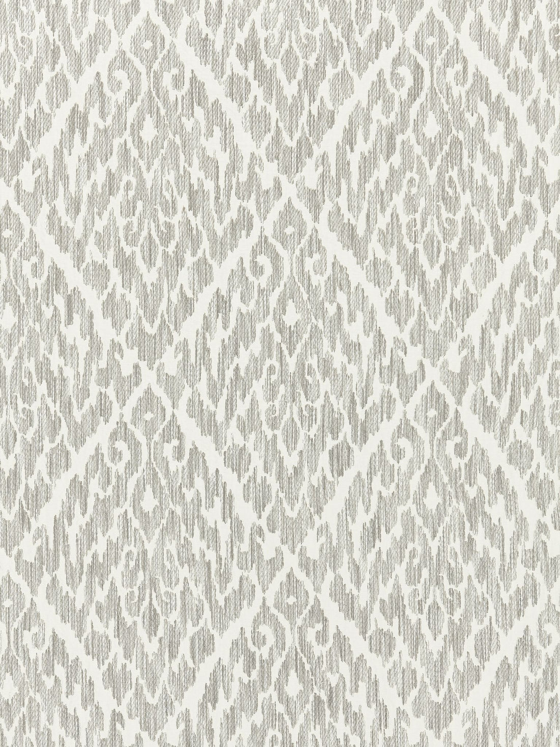 Lhasa Ikat Weave fabric in greige color - pattern number SC 000127169 - by Scalamandre in the Scalamandre Fabrics Book 1 collection