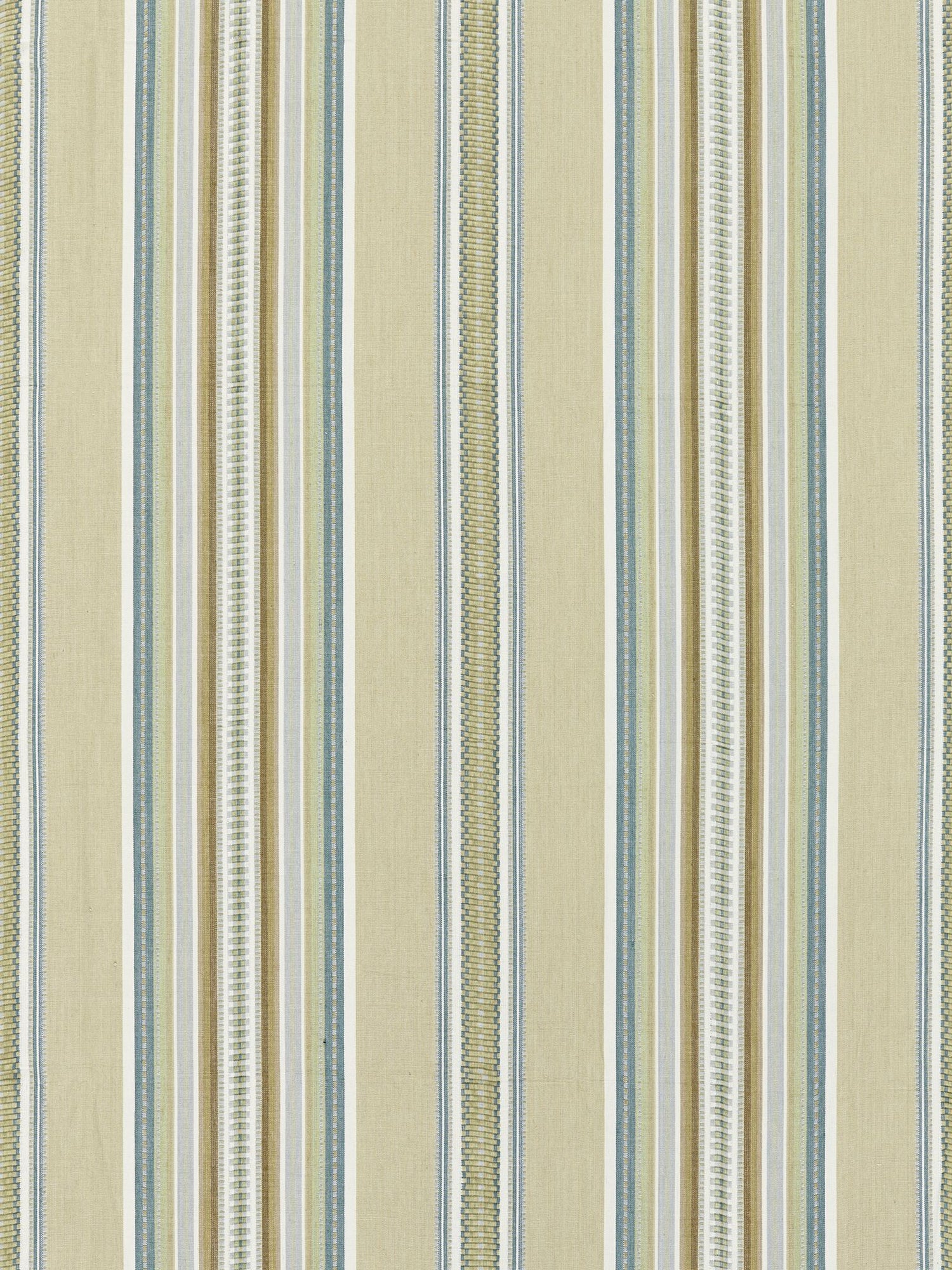 Cyrus Cotton Stripe fabric in prairie color - pattern number SC 000127180 - by Scalamandre in the Scalamandre Fabrics Book 1 collection