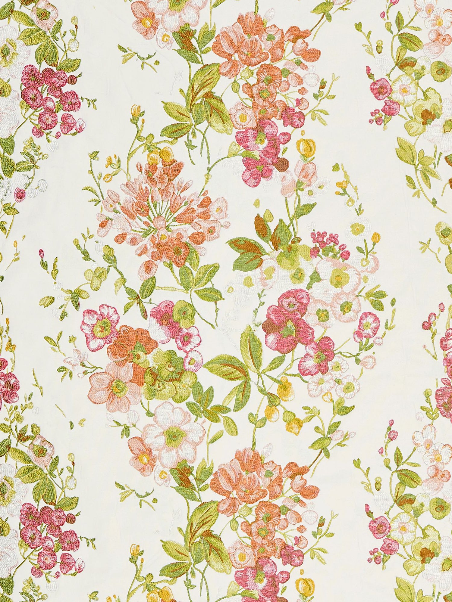 Antonella Lampas fabric in blossom color - pattern number SC 000127224 - by Scalamandre in the Scalamandre Fabrics Book 1 collection