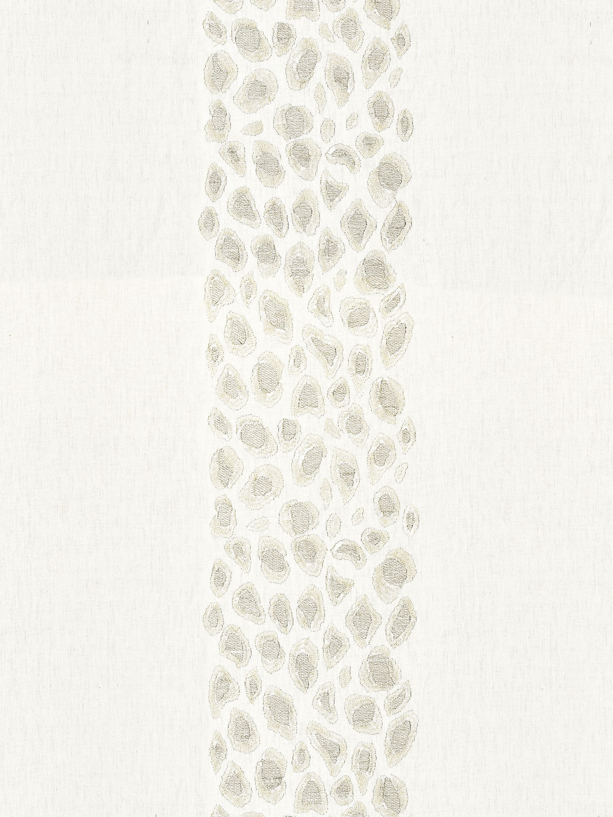 Catwalk Embroidery fabric in pearl color - pattern number SC 000127255 - by Scalamandre in the Scalamandre Fabrics Book 1 collection
