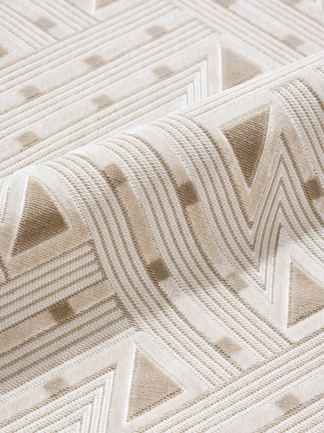 Kasai Velvet fabric in sandstone color - pattern number SC 000127323 - by Scalamandre in the Scalamandre Fabrics Book 1 collection