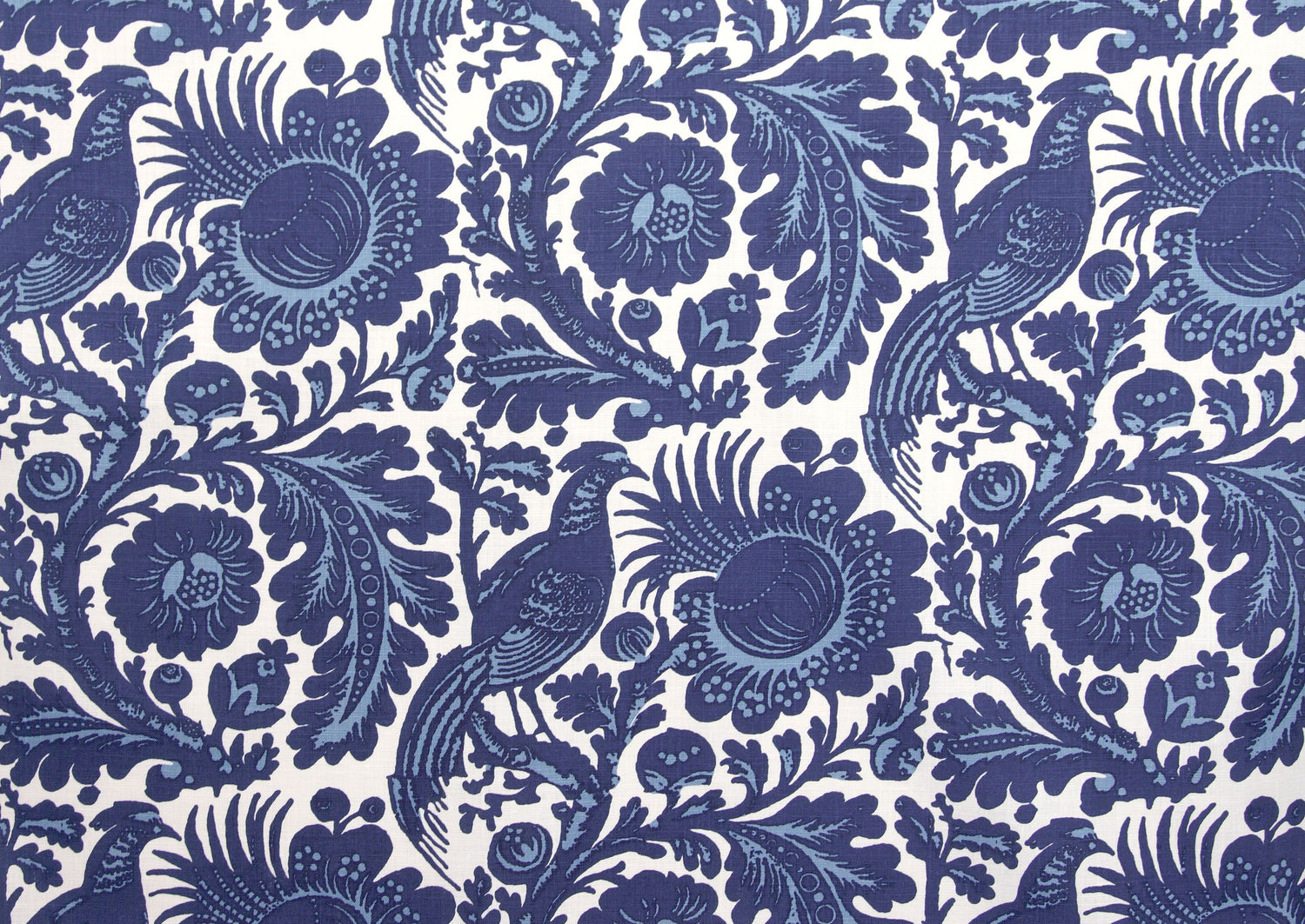 Resist Print fabric in light and dark blue on white color - pattern number SC 00016218M - by Scalamandre in the Scalamandre Fabrics Book 1 collection