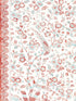 Anissa Print fabric in coral spice color - pattern number SC 000216625 - by Scalamandre in the Scalamandre Fabrics Book 1 collection