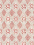 Farrah Print fabric in coral spice color - pattern number SC 000216626 - by Scalamandre in the Scalamandre Fabrics Book 1 collection