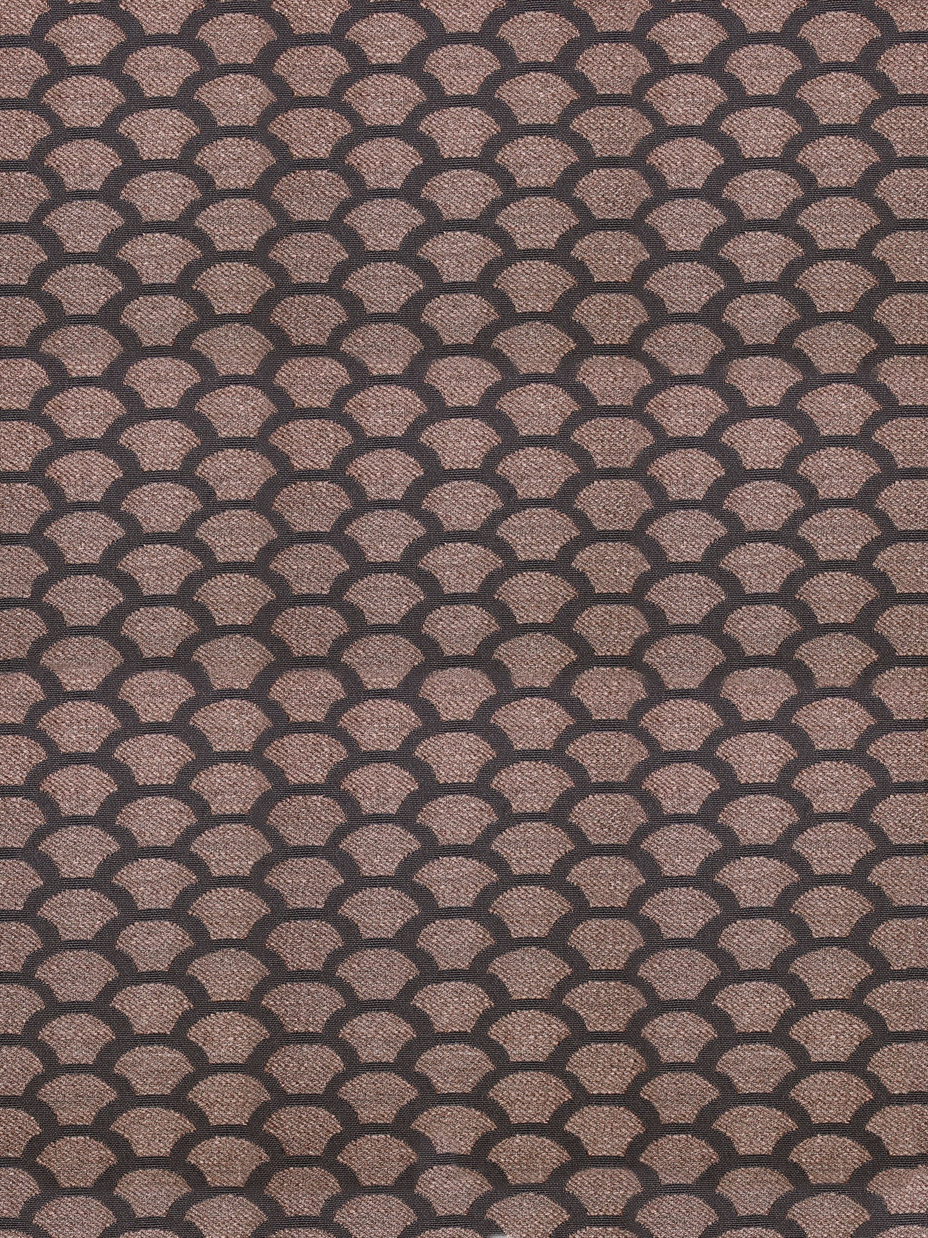 Poseidon fabric in espresso color - pattern number SC 000226972 - by Scalamandre in the Scalamandre Fabrics Book 1 collection