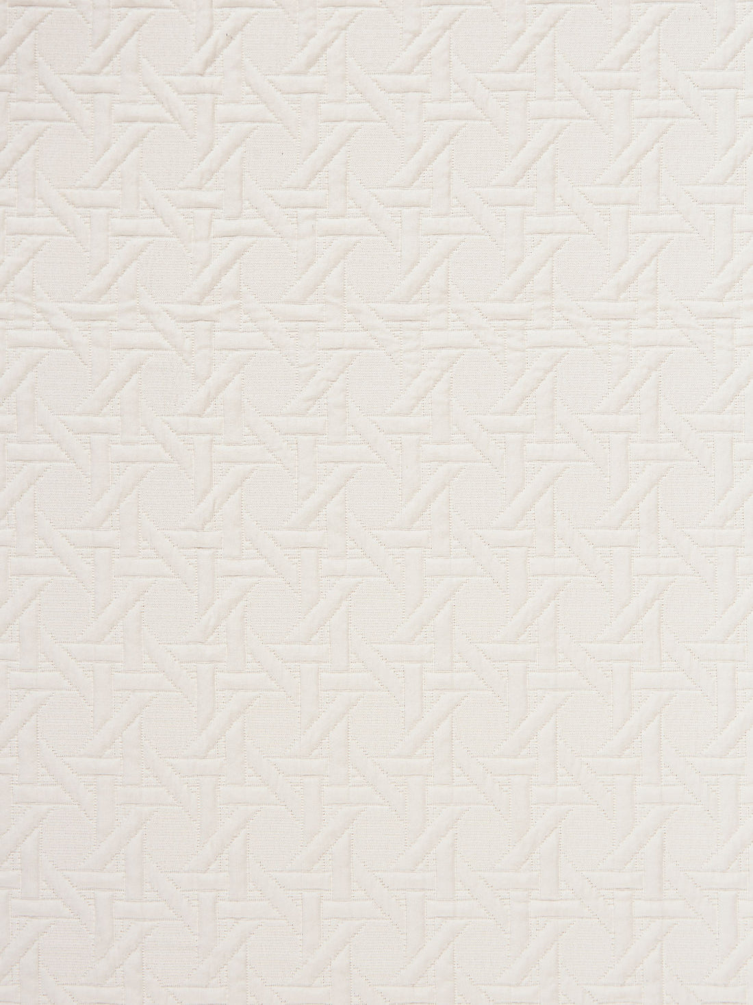 Canestro Matelasse fabric in ivory color - pattern number SC 000227008 - by Scalamandre in the Scalamandre Fabrics Book 1 collection