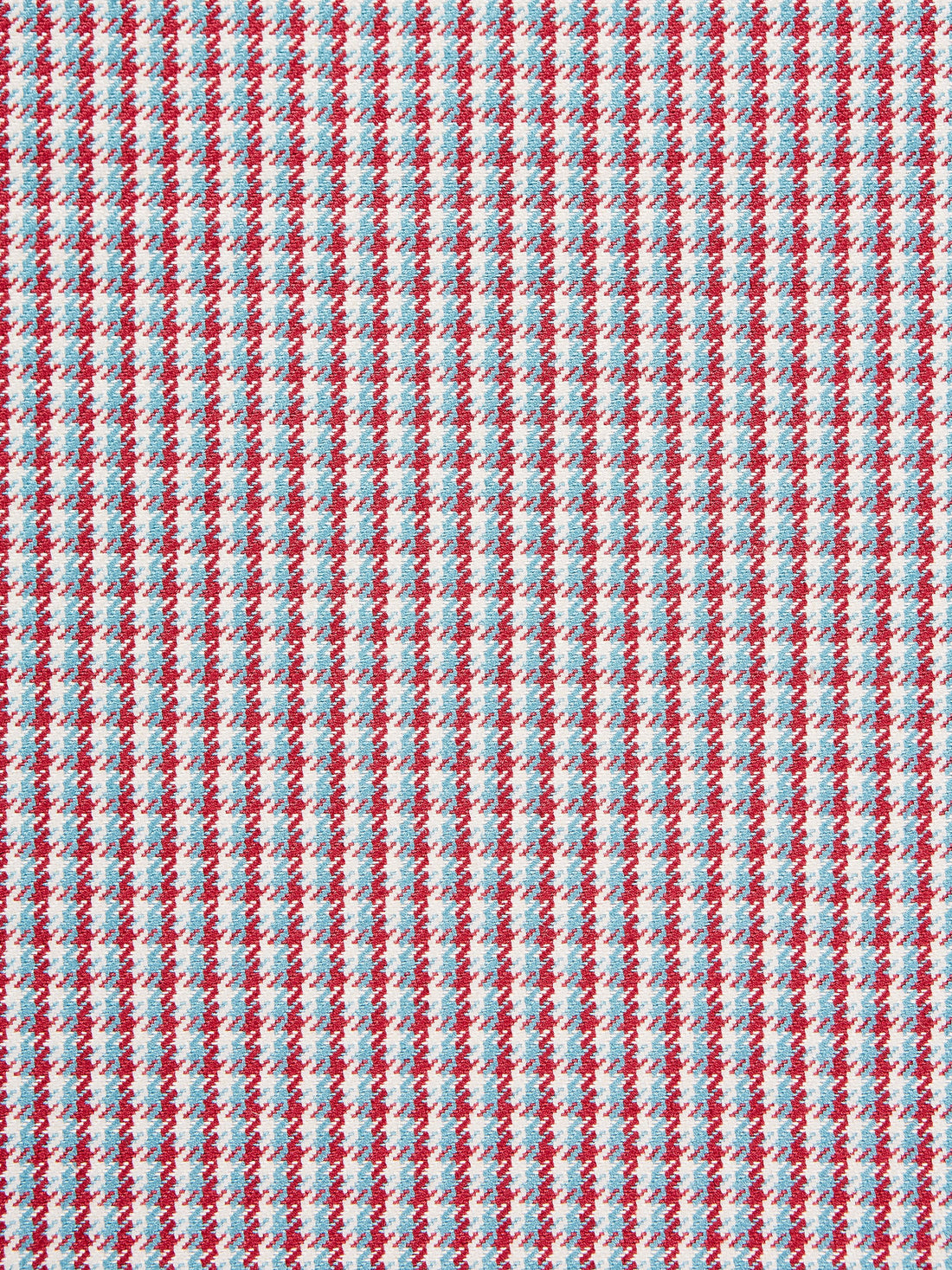 Tattersall Check fabric in aqua and cerise color - pattern number SC 000227013 - by Scalamandre in the Scalamandre Fabrics Book 1 collection