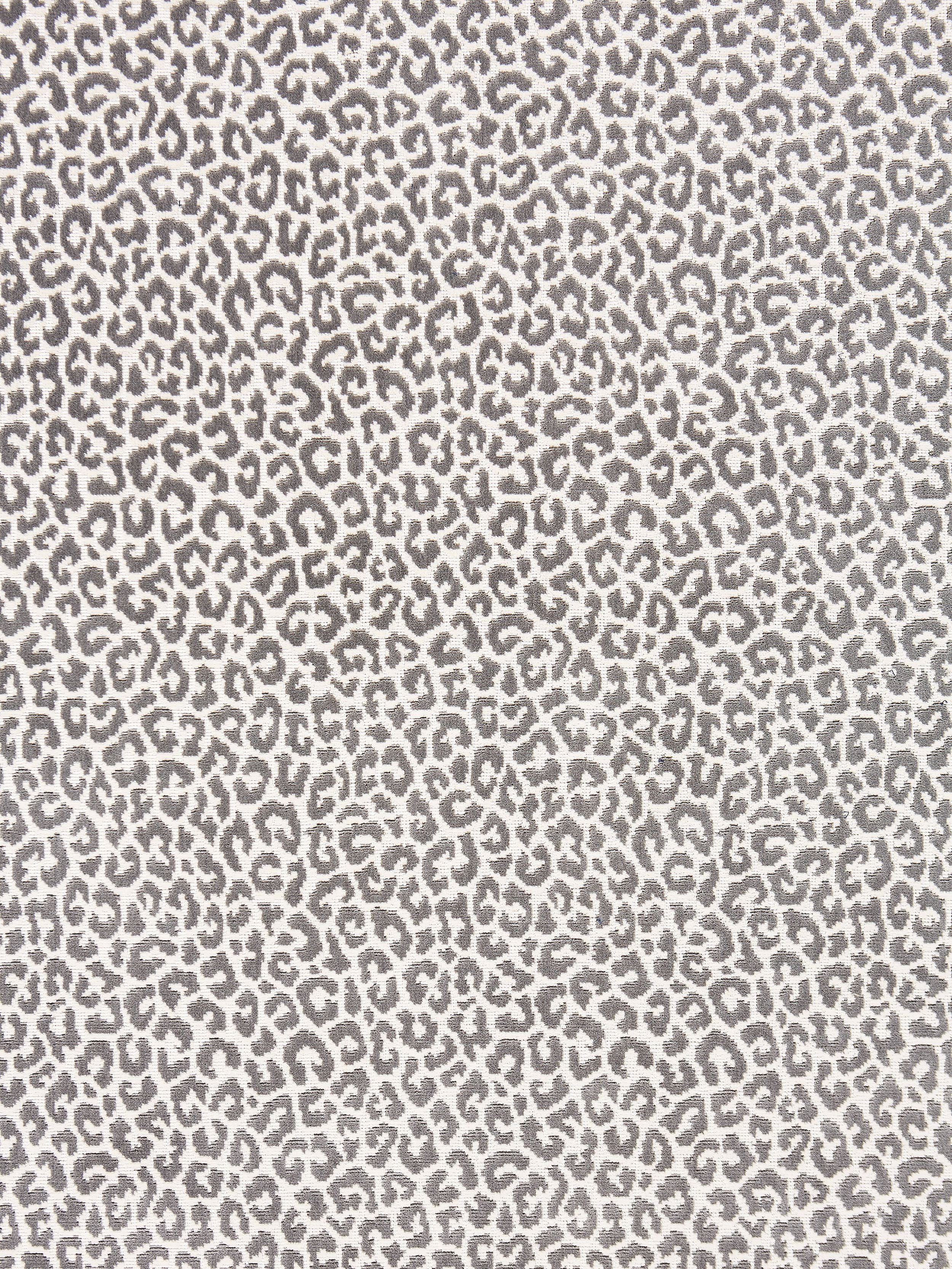 Panthera Velvet fabric in smoke color - pattern number SC 000227037 - by Scalamandre in the Scalamandre Fabrics Book 1 collection