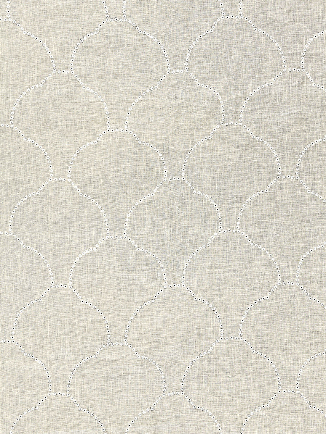 Coquille Sheer fabric in flax color - pattern number SC 000227038 - by Scalamandre in the Scalamandre Fabrics Book 1 collection