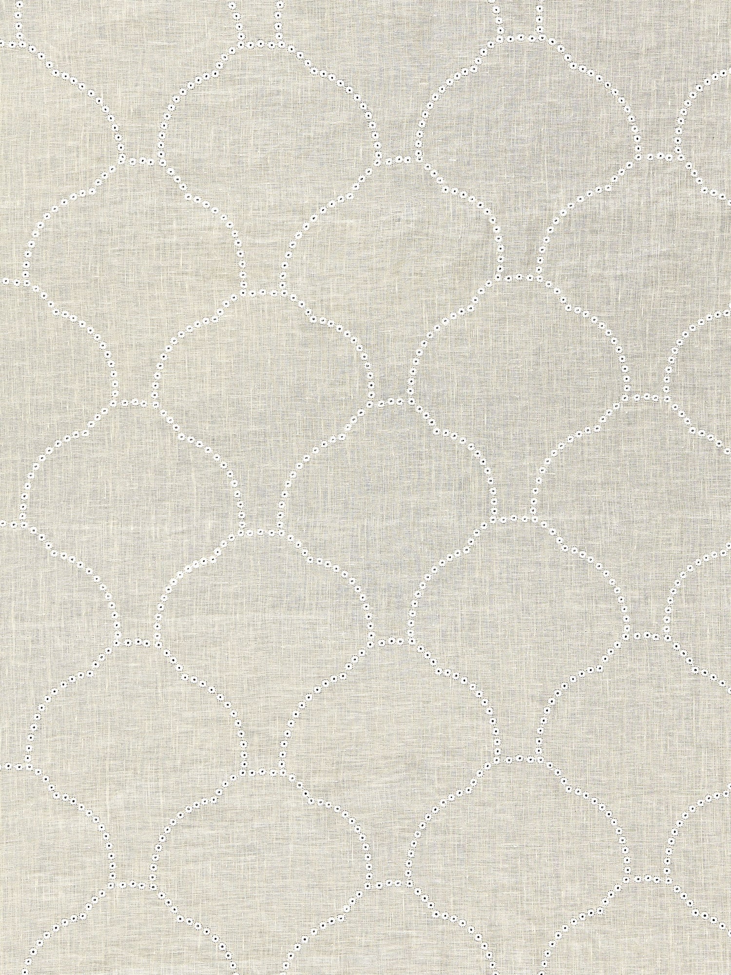 Coquille Sheer fabric in flax color - pattern number SC 000227038 - by Scalamandre in the Scalamandre Fabrics Book 1 collection