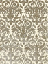 Venezia Silk Velvet fabric in pewter color - pattern number SC 000227078 - by Scalamandre in the Scalamandre Fabrics Book 1 collection