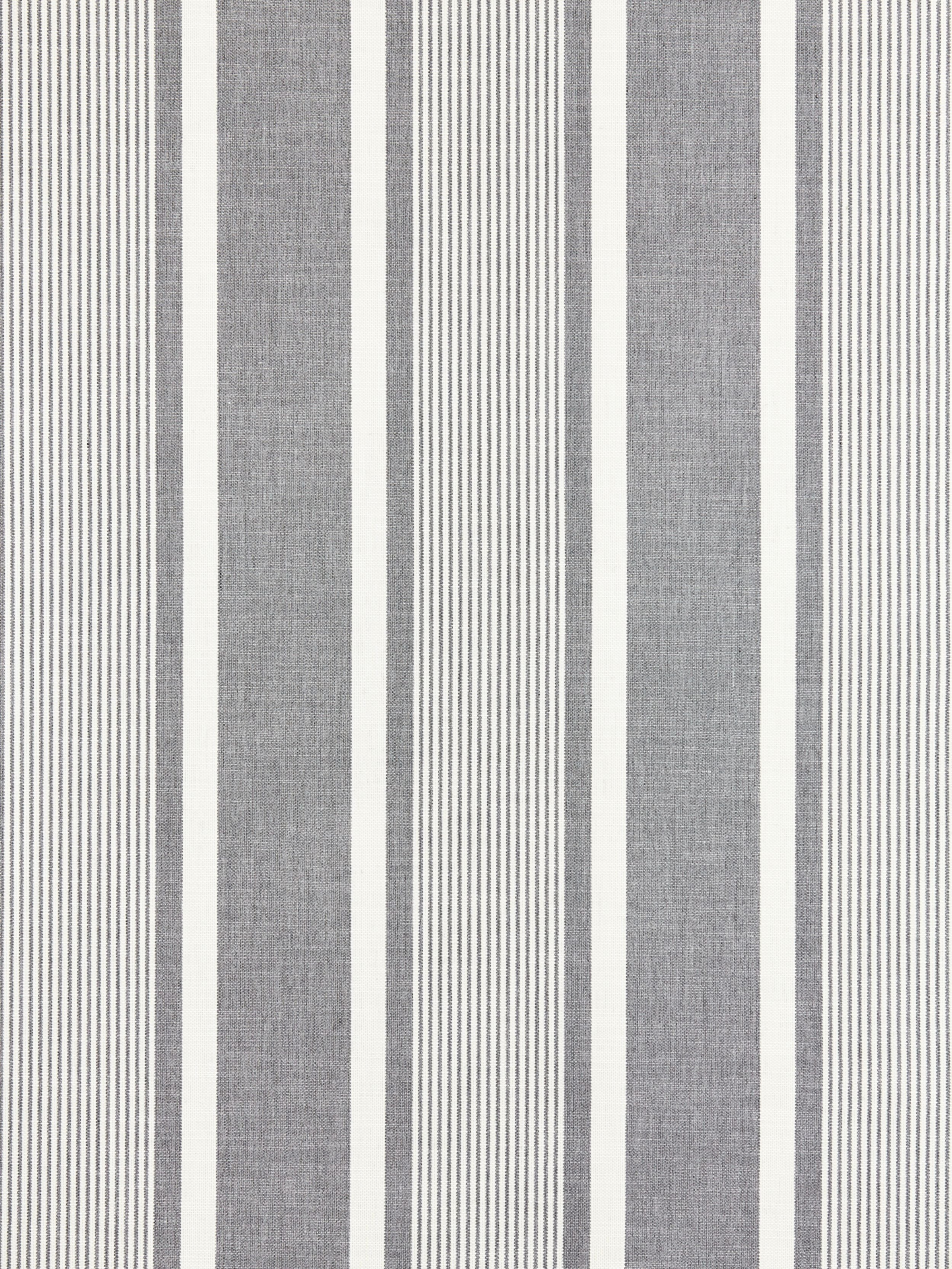 Wellfleet Stripe fabric in zinc color - pattern number SC 000227111 - by Scalamandre in the Scalamandre Fabrics Book 1 collection