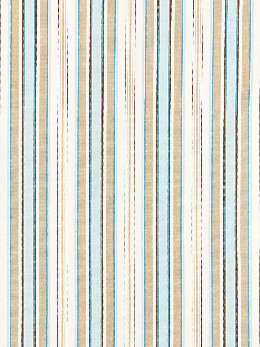 Andover Cotton Stripe fabric in capri color - pattern number SC 000227113 - by Scalamandre in the Scalamandre Fabrics Book 1 collection
