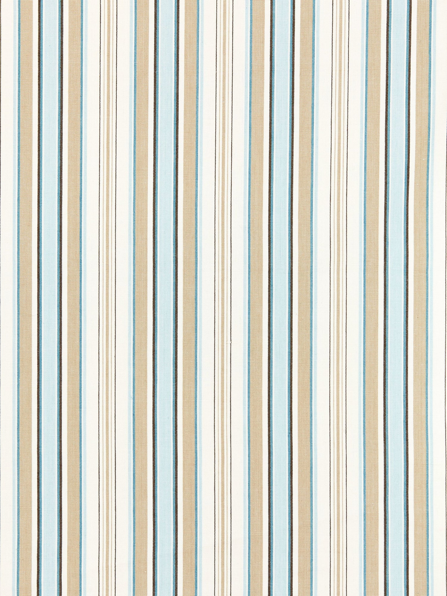 Andover Cotton Stripe fabric in capri color - pattern number SC 000227113 - by Scalamandre in the Scalamandre Fabrics Book 1 collection